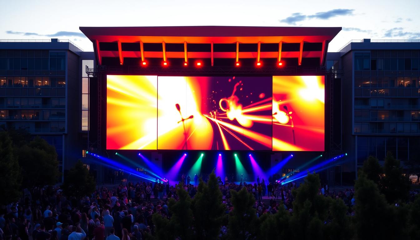 Get the Best Giant LED Split Screen