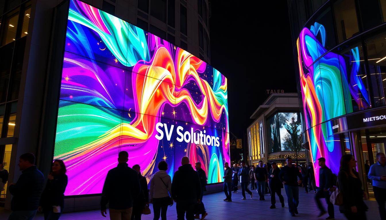 LED Wall in Winooski