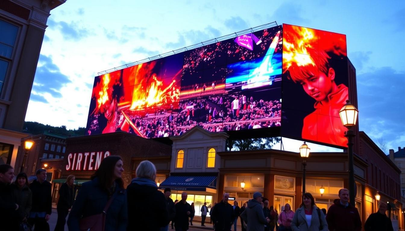 LED Video Wall in Vergennes
