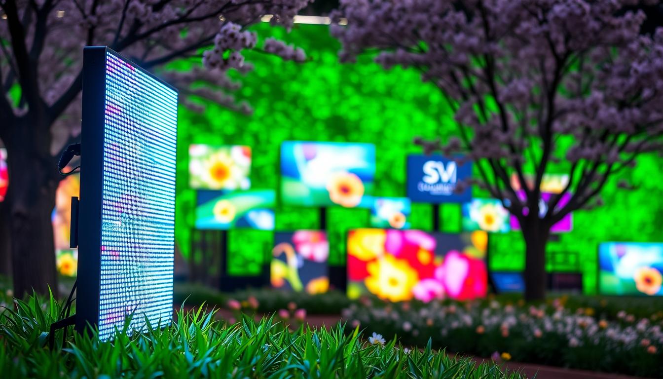LED Screen in Spring