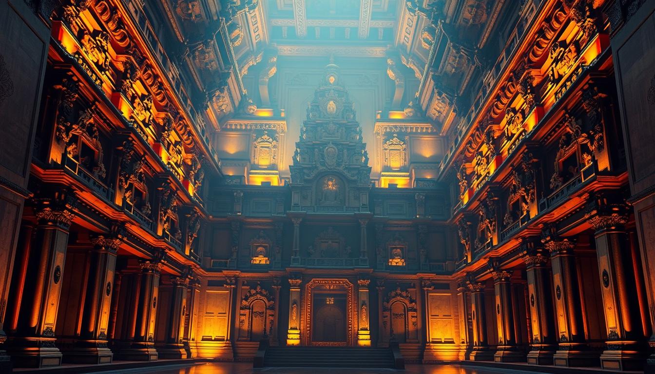 LED Panels in Temple