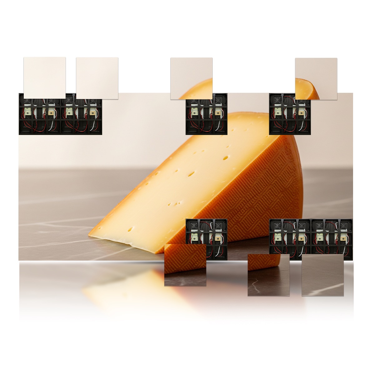 338” LUMINA 960 Outdoor LED Billboard Display – P4mm Video Wall Bundle – W25.2’ x H12.6’ (7.68m x 3.84m) Outdoor Fixed and Rental LED Screen for Business Advertising – Wireless Remote Content Control – Outdoor TV