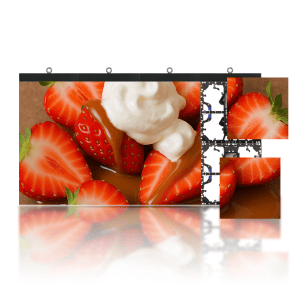 LUMINA 500 2.6mm Lyric Banner – W6.6' x H3.3' LED Screen – W2.0m x H1.0m Complete Display Package