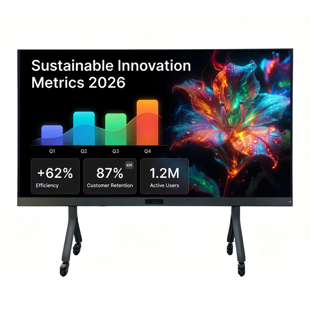 136″ LUMINA All-in-One 0.78mm Quad Pixel COB All-in-One Touchscreen Display (1.56mm Base Architecture) – Ultra-Fine Pixel LED Screen with Remote Control – W9.85′ × H5.55′ (3.00 m × 1.69 m) Premium Complete Display Solution for Conference Rooms, Schools, Control Rooms & Luxury Home Applications – HDMI Input