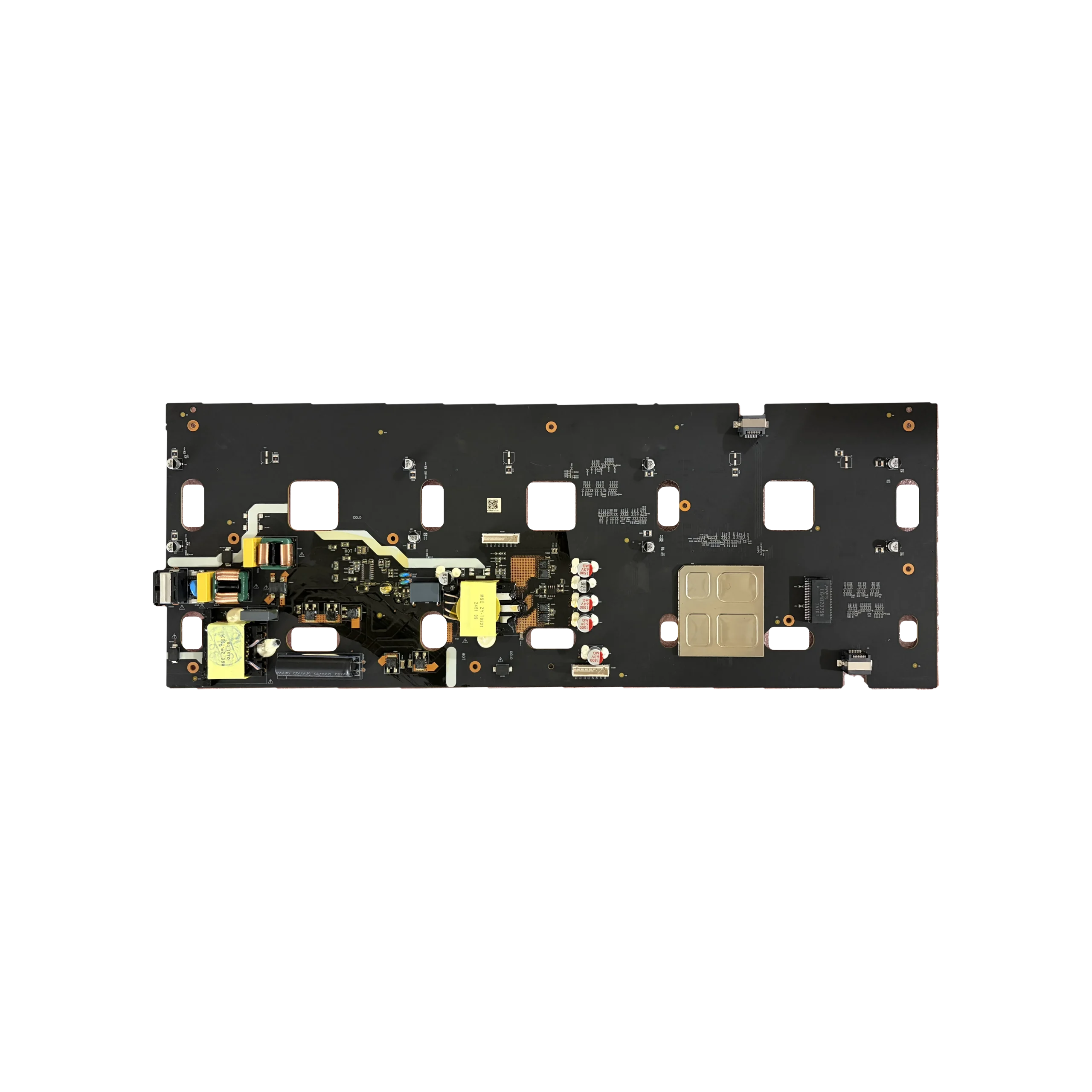 Power supply side of the Absen KLCOB 3-in-1 integrated board